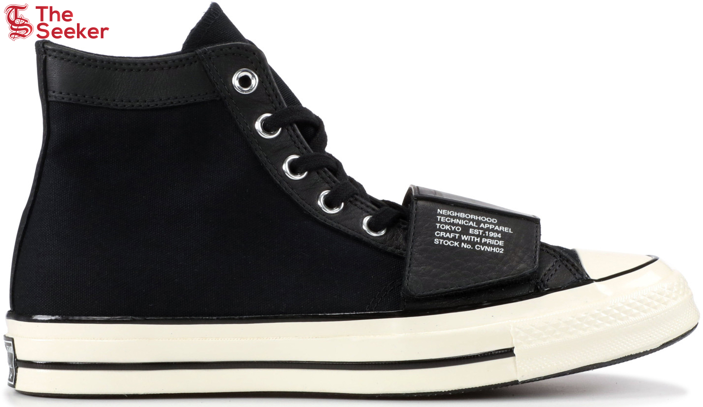 Converse Chuck Taylor All Star 70 Hi Neighborhood Black