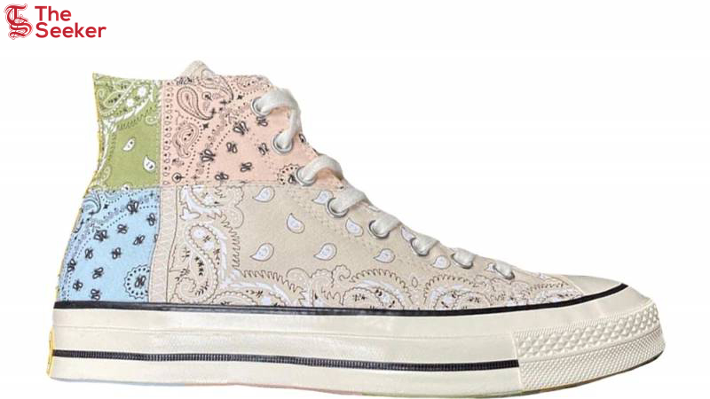 Converse Chuck Taylor All Star 70 Hi Offspring Paisley Beige