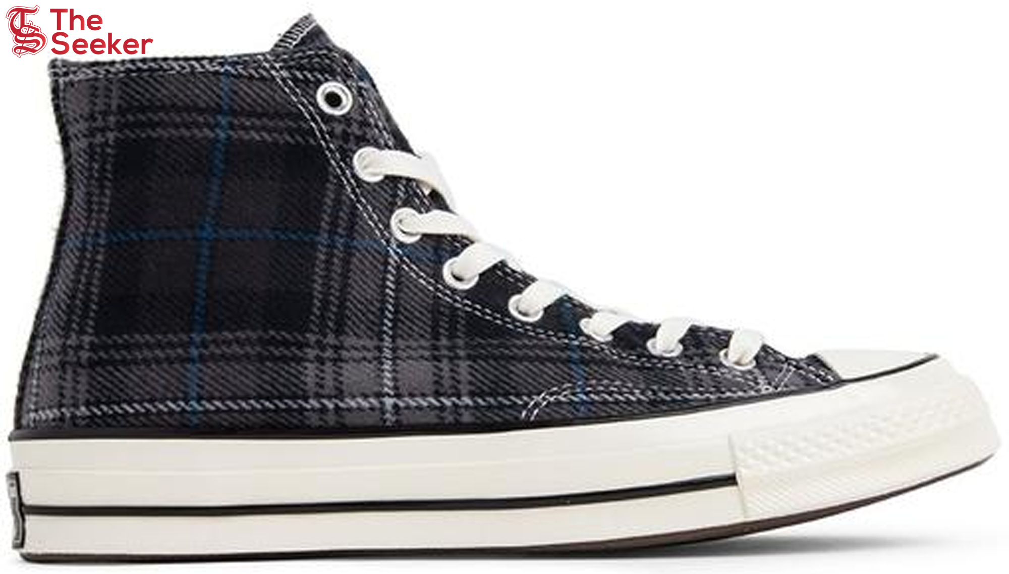 Converse Chuck Taylor All Star 70 Hi Plaid Pack Black