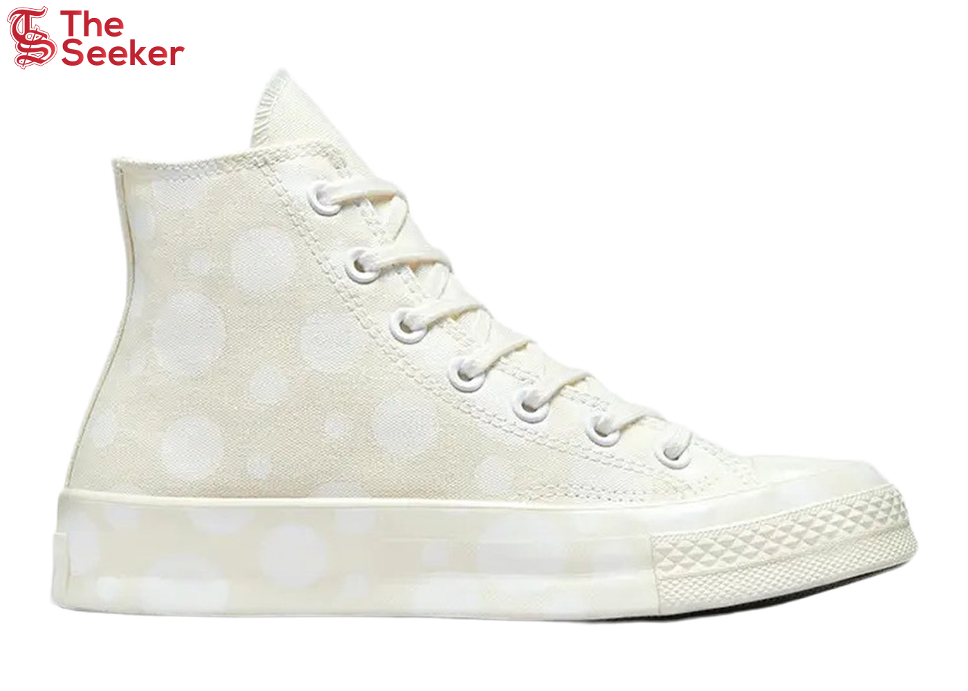 Converse Chuck Taylor All Star 70 Hi Polka Dots Egret White Egret (Women's)