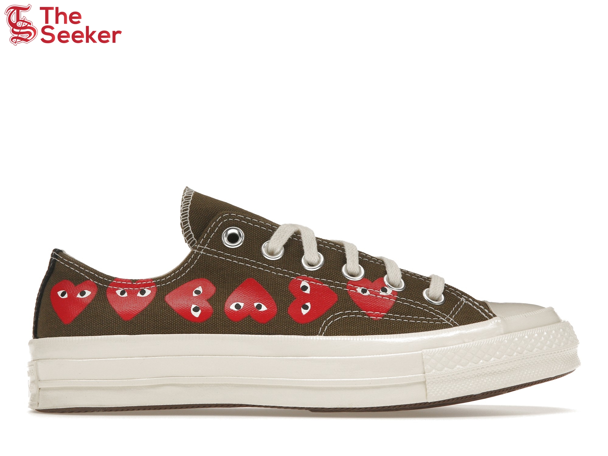 Converse Chuck Taylor All Star 70 Ox Comme des Garcons Multi Heart Green