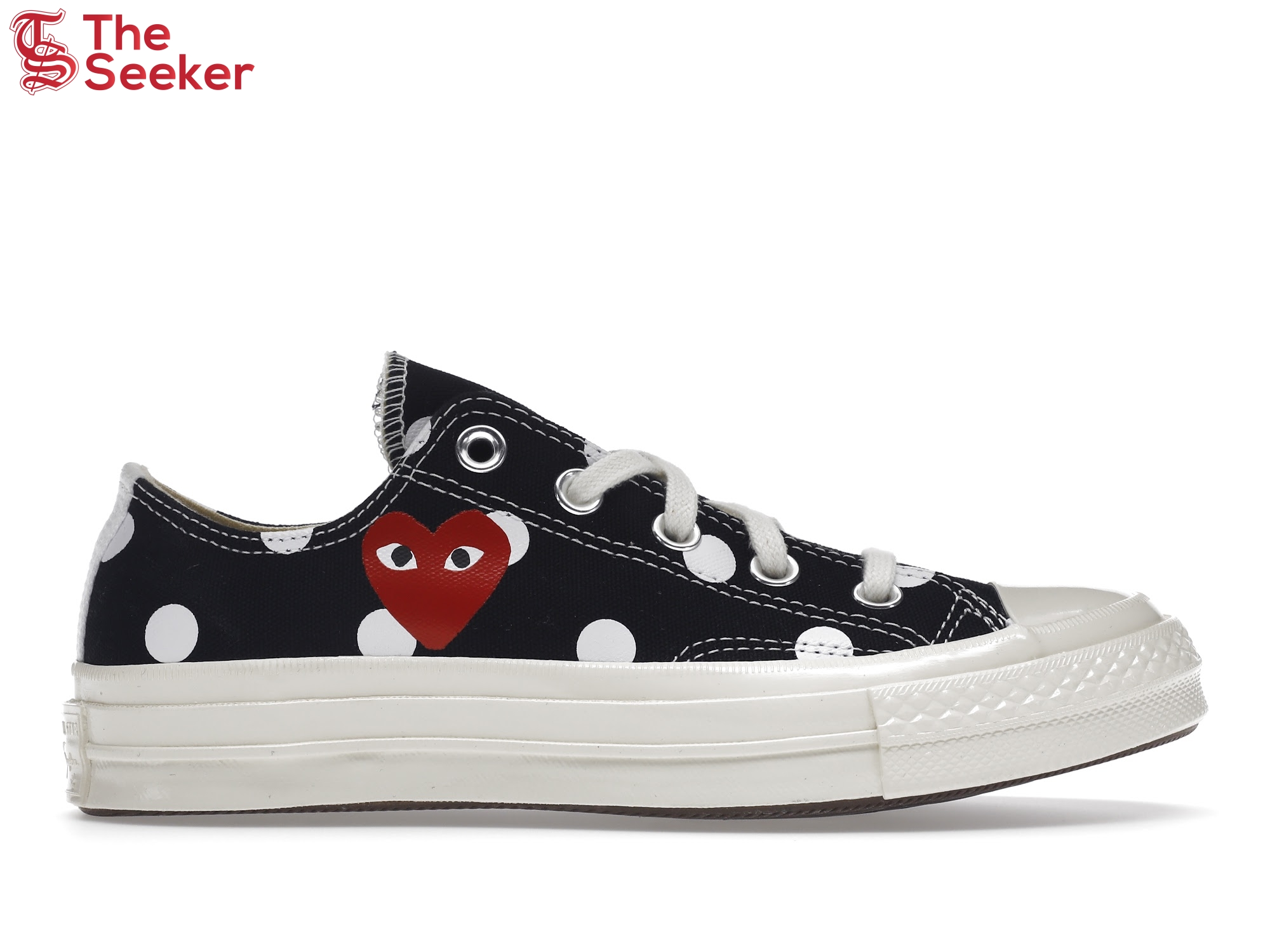 Converse Chuck Taylor All Star 70 Ox Comme des Garcons PLAY  Polka Dot Black