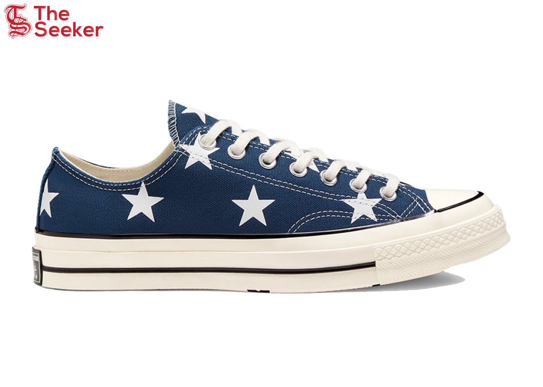 Converse Chuck Taylor All Star 70 Ox Stars Navy White