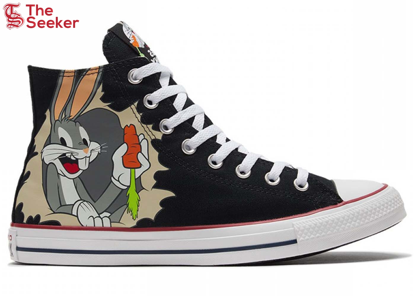 Converse Chuck Taylor All Star Hi Bugs Bunny 80th Anniversary Black