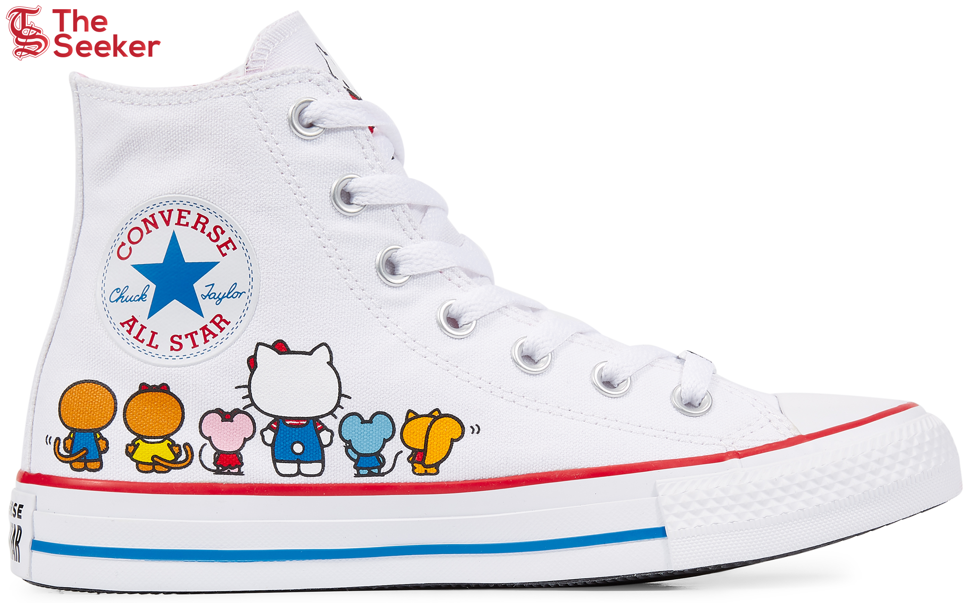 Converse Chuck Taylor All Star Hi Hello Kitty White