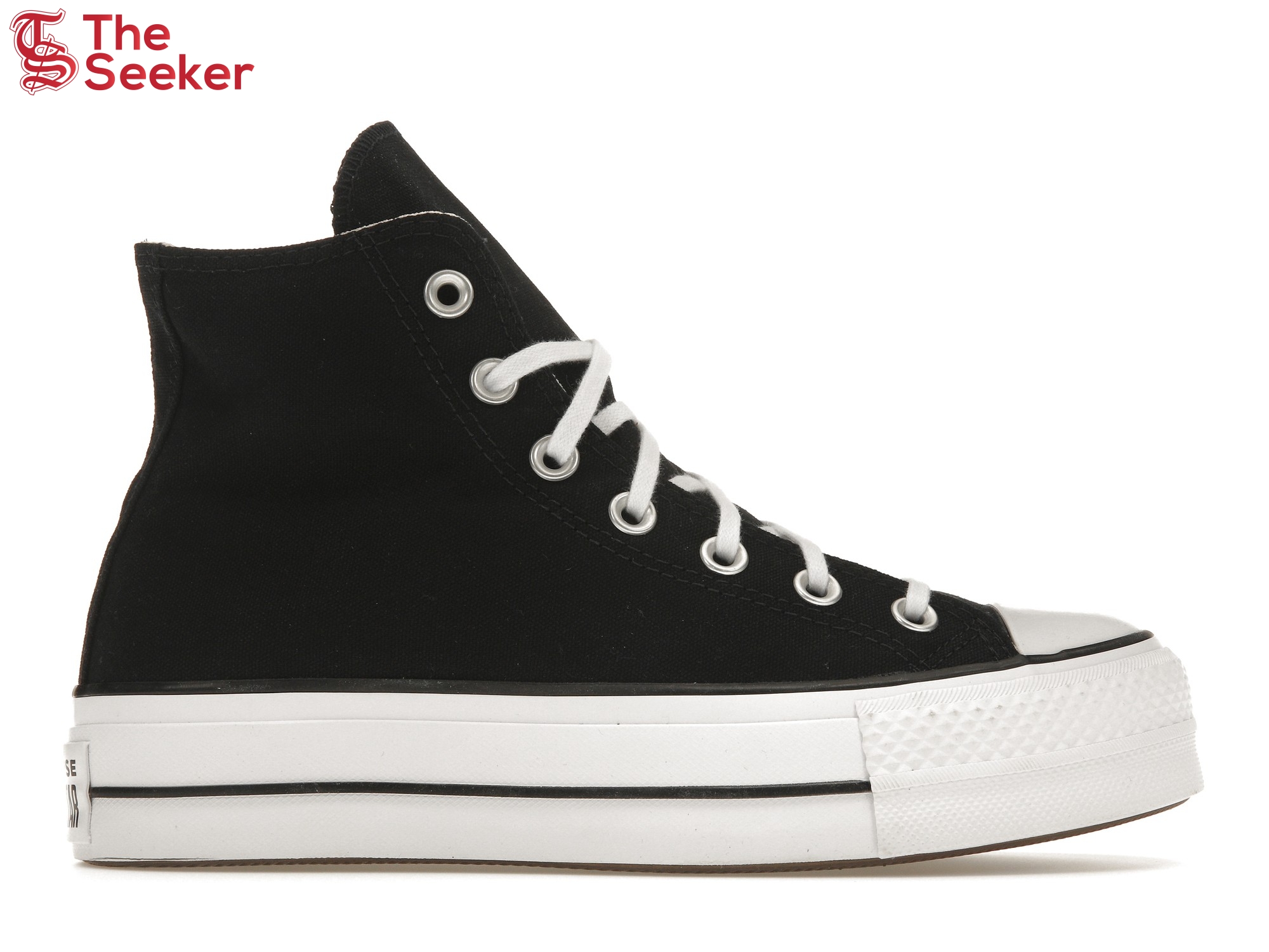 Converse Chuck Taylor All-Star Hi Platform Black White (Women's)