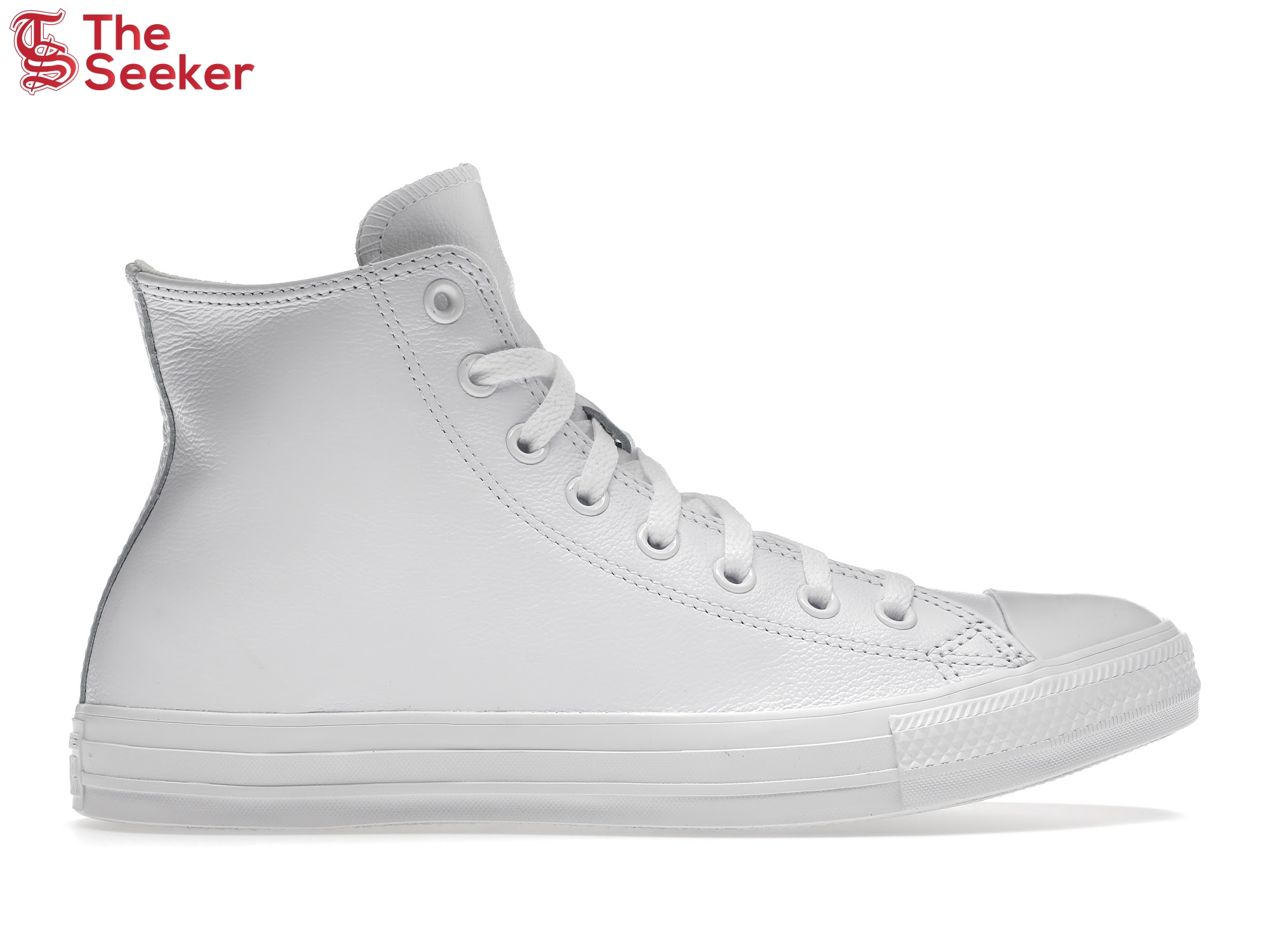 Converse Chuck Taylor All Star Leather Hi White Monochrome