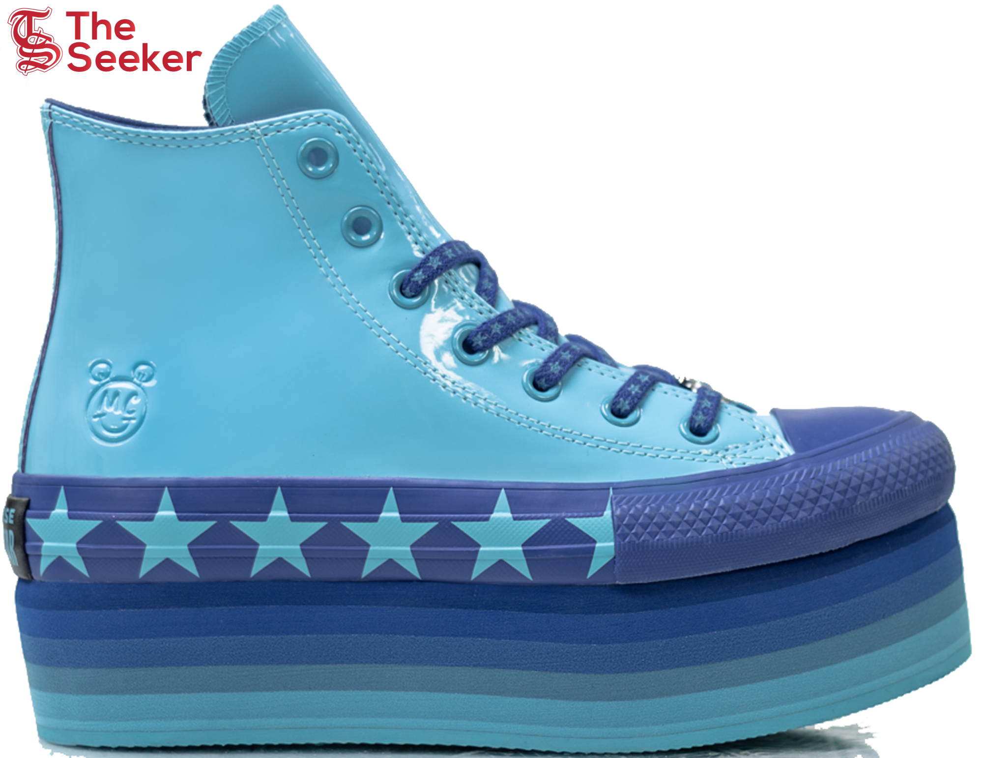 Converse Chuck Taylor All Star Lift Hi Miley Cyrus Blue (Women's)