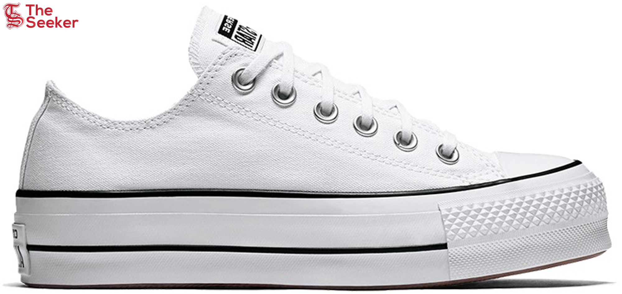 Converse Chuck Taylor All-Star Lift Ox White Black (Women's)