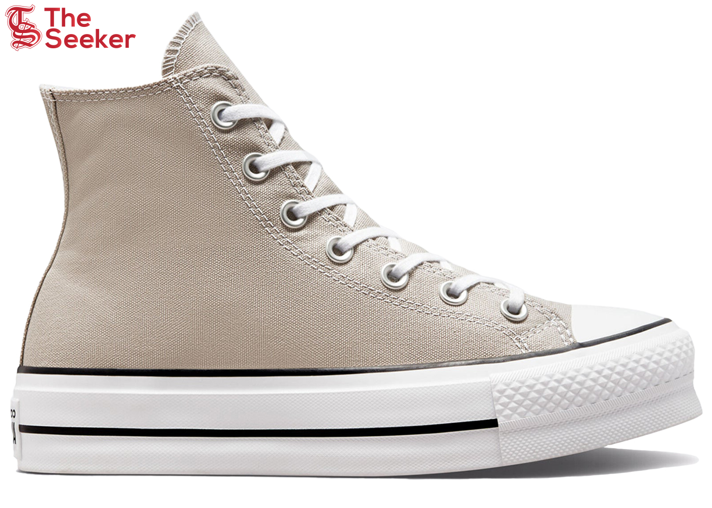 Converse Chuck Taylor All Star Lift Platform Seasonal Color Papyrus Black (Women's)