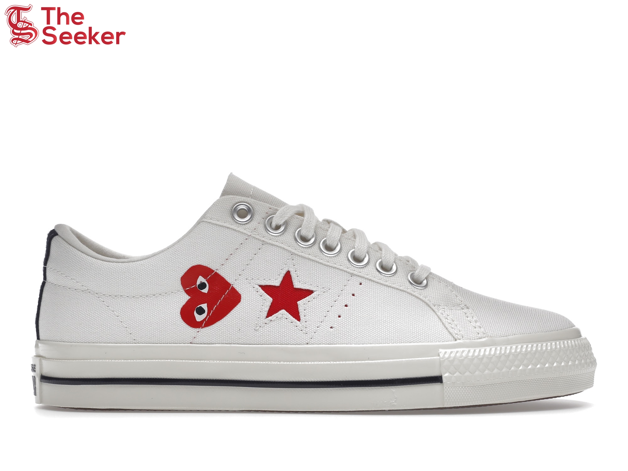 Converse One Star Ox Comme des Garcons PLAY White