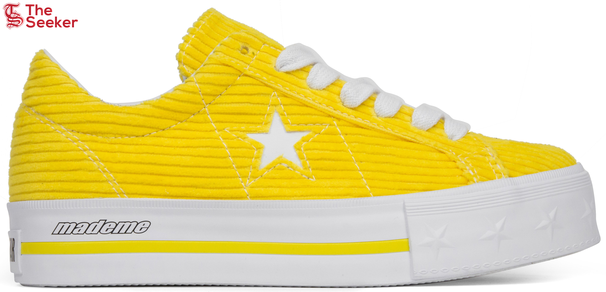 Converse One Star Platform Ox MadeMe Vibrant Yellow (Women's)