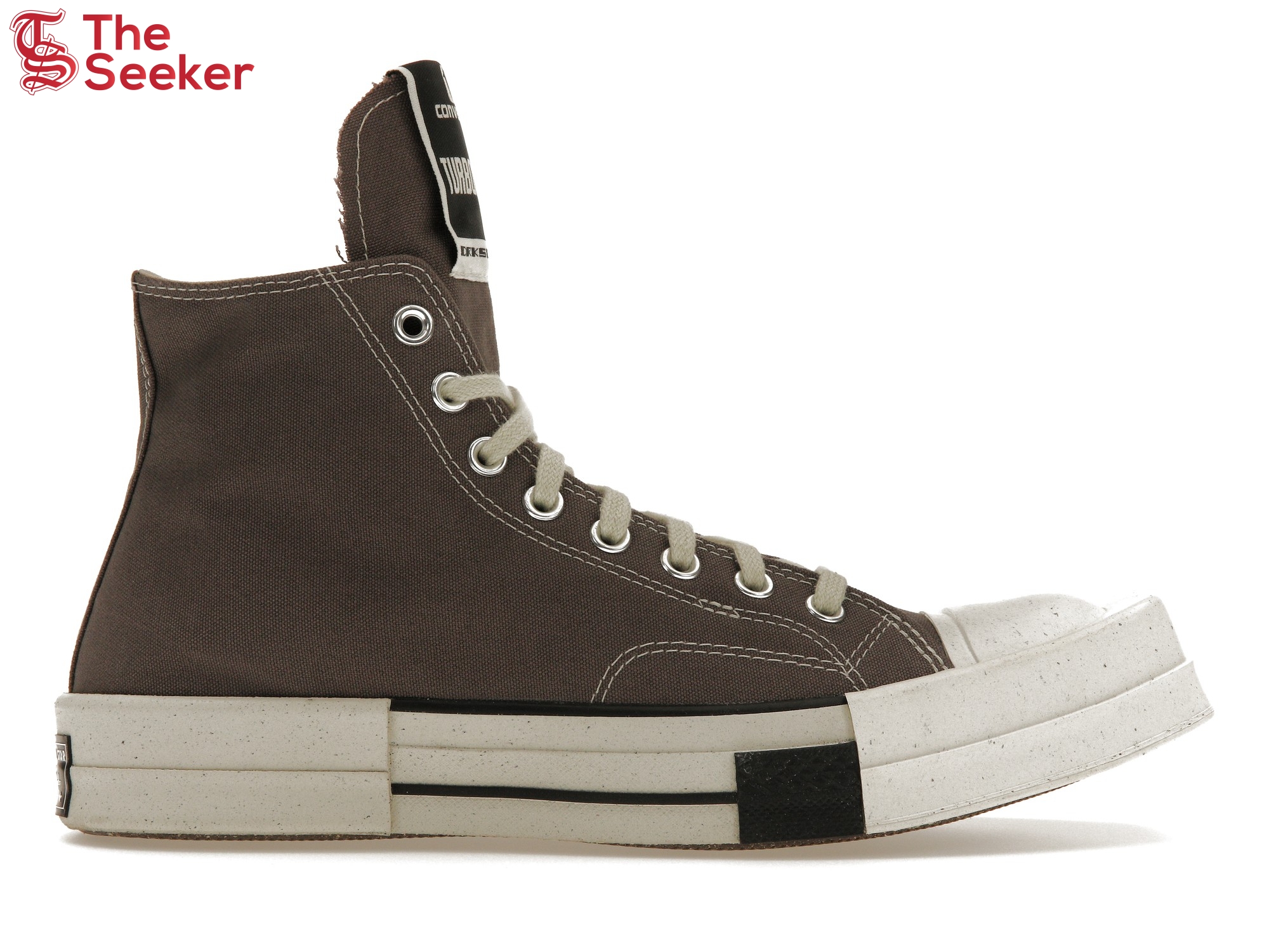 Converse TURBODRK Laceless Chuck Taylor All-Star 70 Hi Rick Owens DRKSHDW Iron