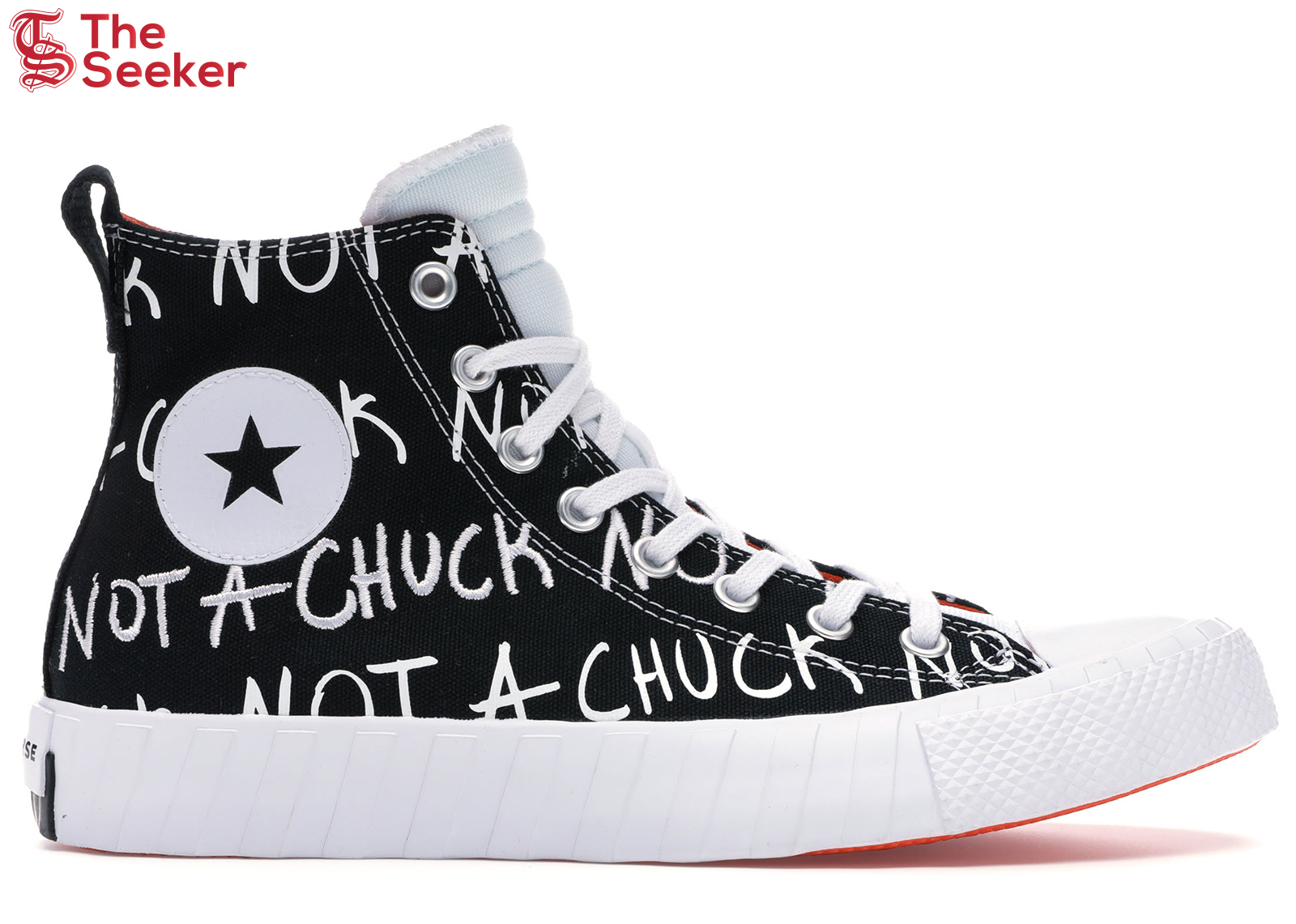 Converse UNT1TL3D  Hi Not a Chuck Black