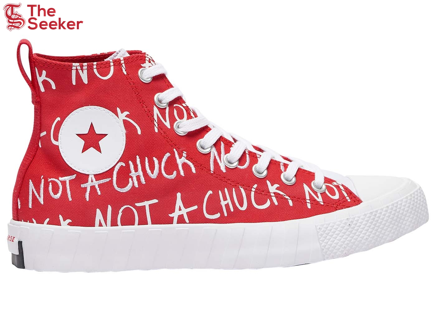 Converse UNT1TL3D Hi Not A Chuck Red