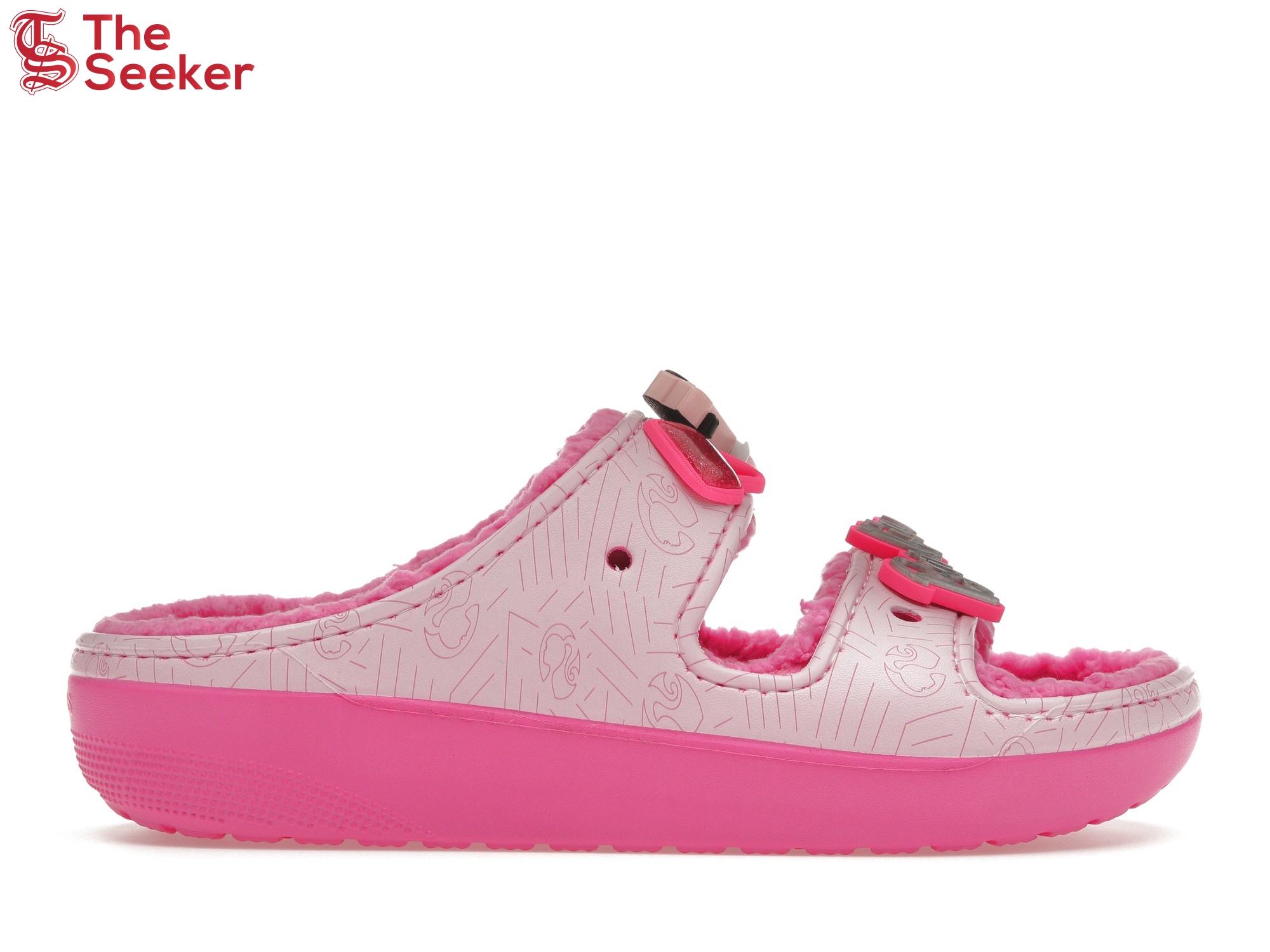 Crocs Classic Cozzzy Sandal Barbie Electric Pink
