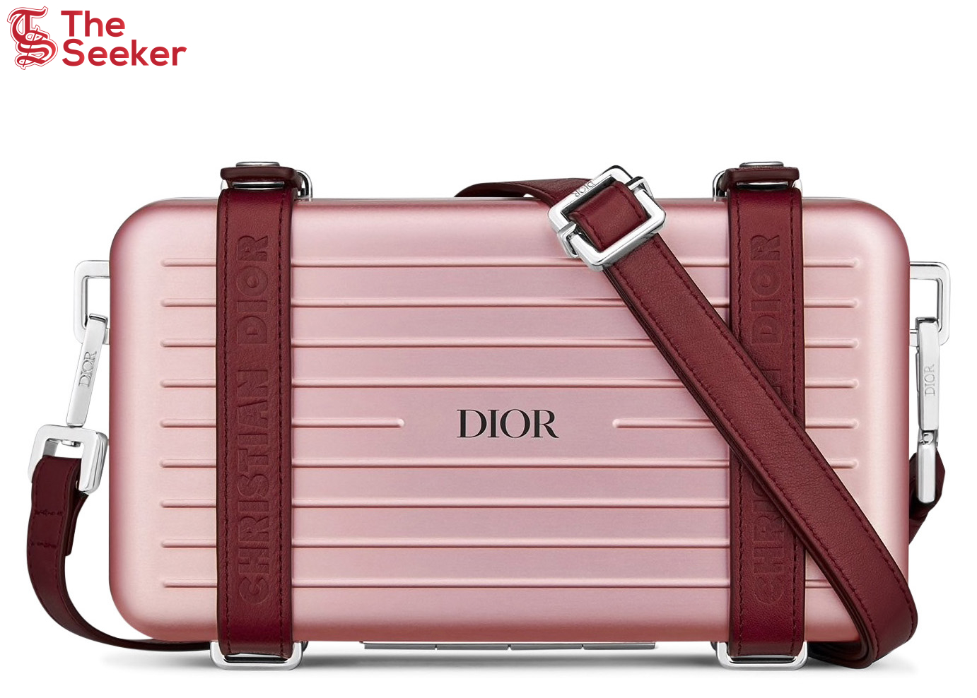 Dior x RIMOWA Personal Clutch On Strap Aluminium Pink