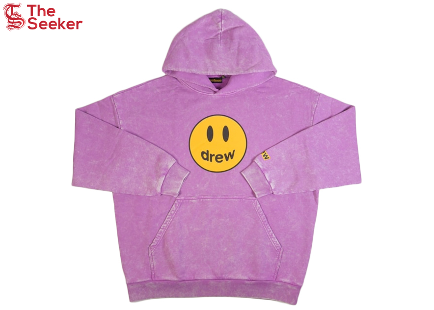drew house mascot deconstructed Hoodie Washed Grape