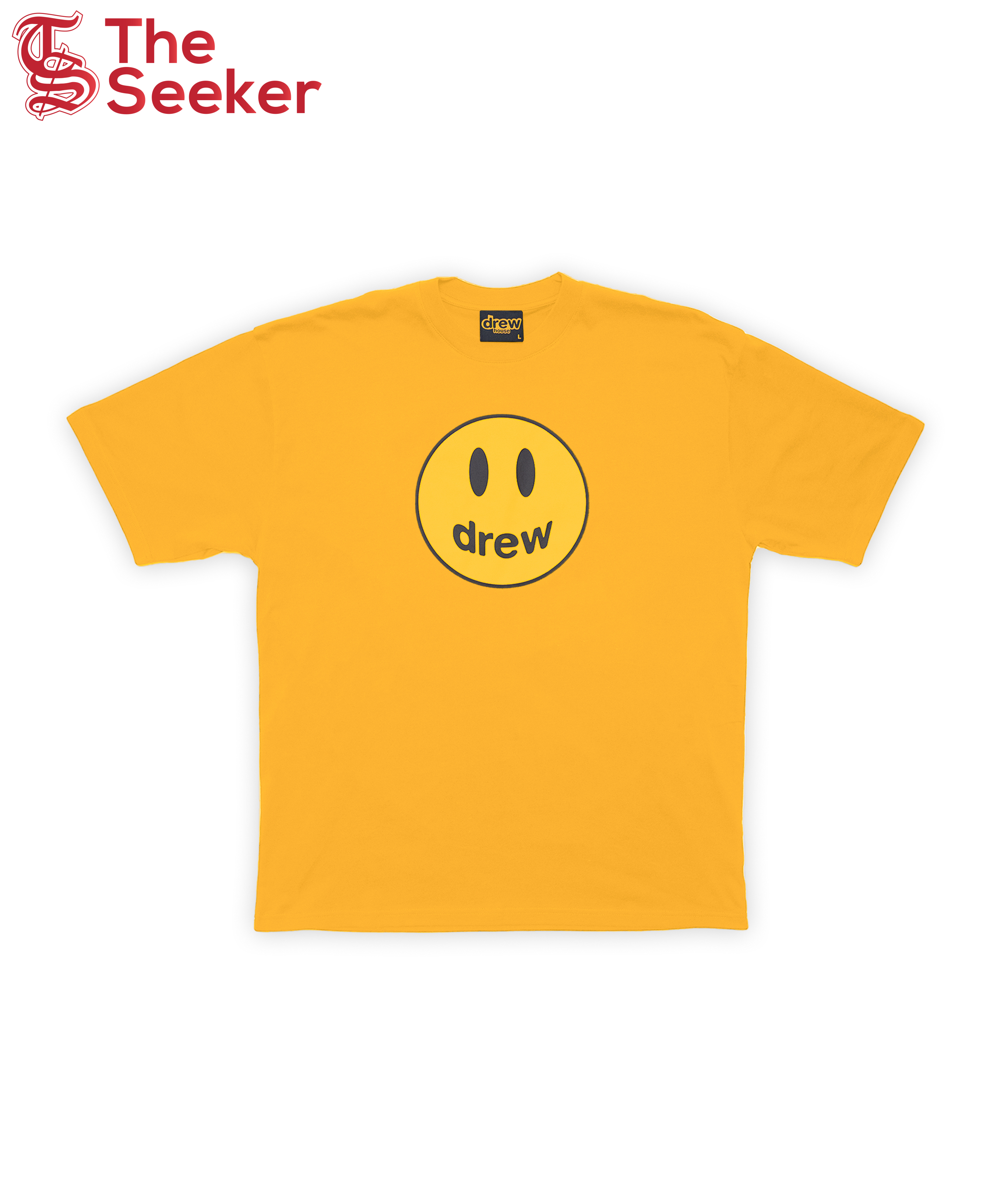 drew house mascot t-shirt golden yellow