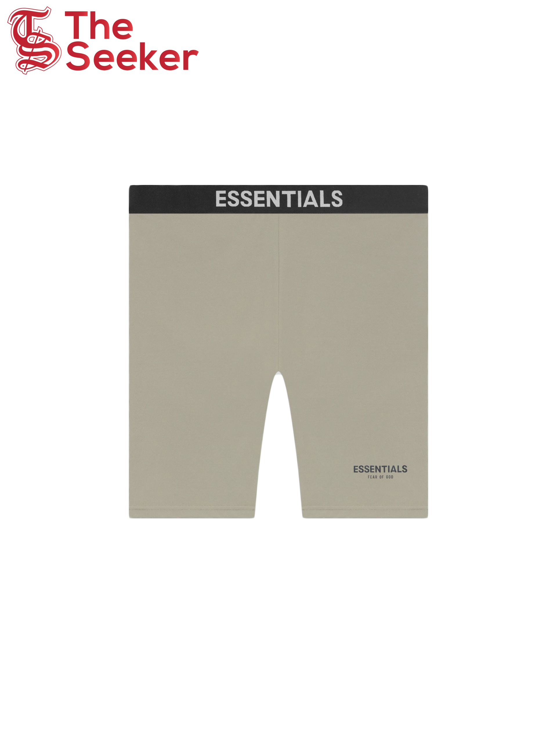 Fear of God Essentials Athletic Biker Shorts Moss/Goat