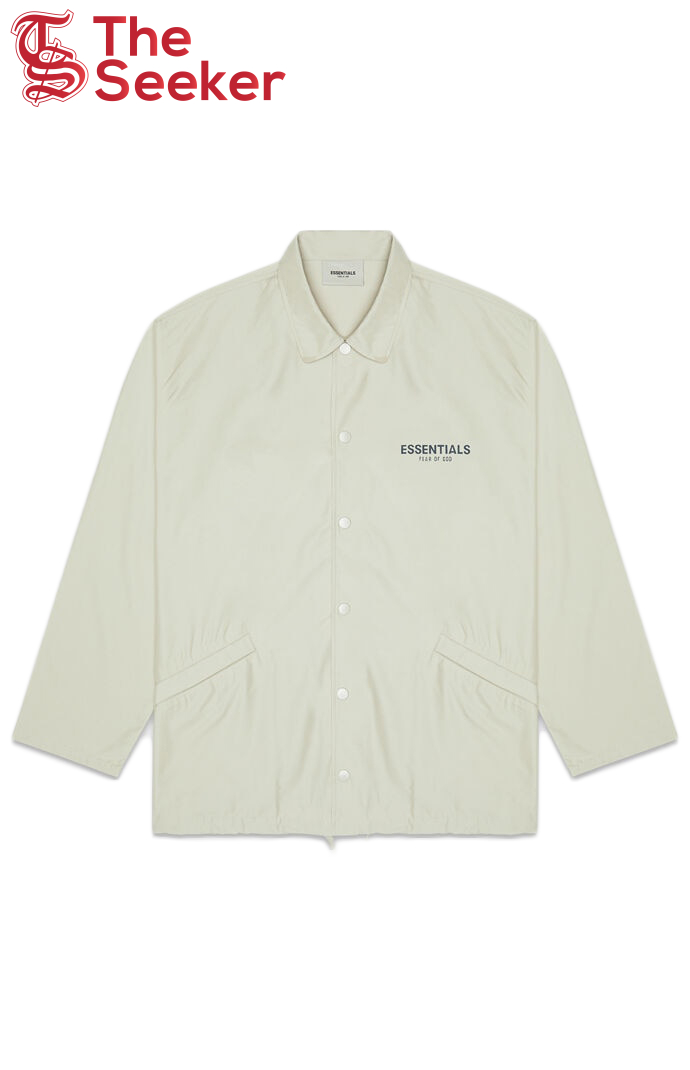 Fear of God Essentials Coach Jacket Alfalfa Sage