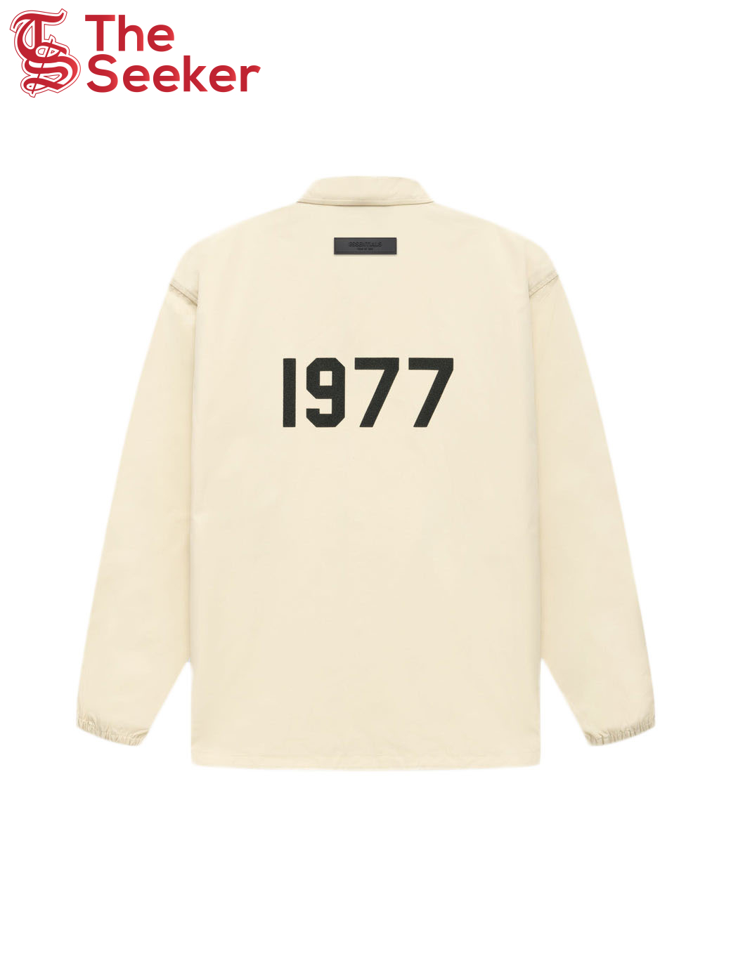 Fear of God Essentials Coaches Jacket Egg Shell