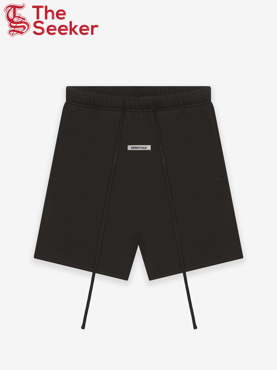 Fear of God Essentials Fleece Shorts Weathered Black