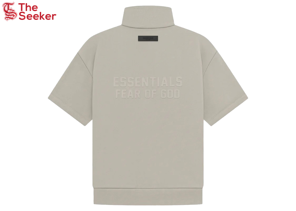 Fear of God Essentials Halfzip 3/4 Sleeve Shirt Seal