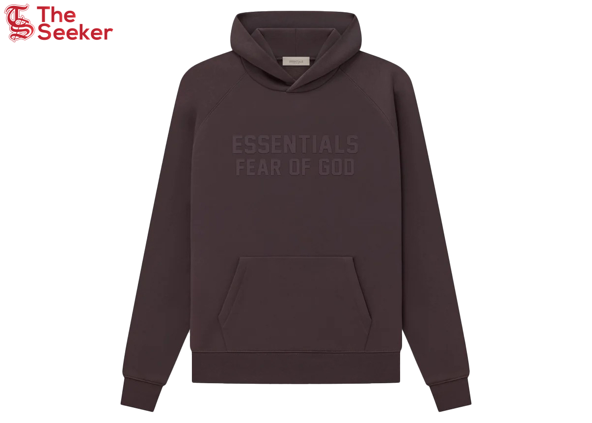 Fear of God Essentials Hoodie Plum