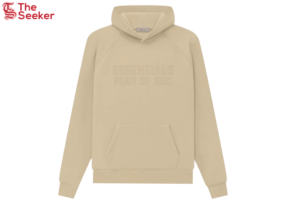 Fear of God Essentials Hoodie Sand