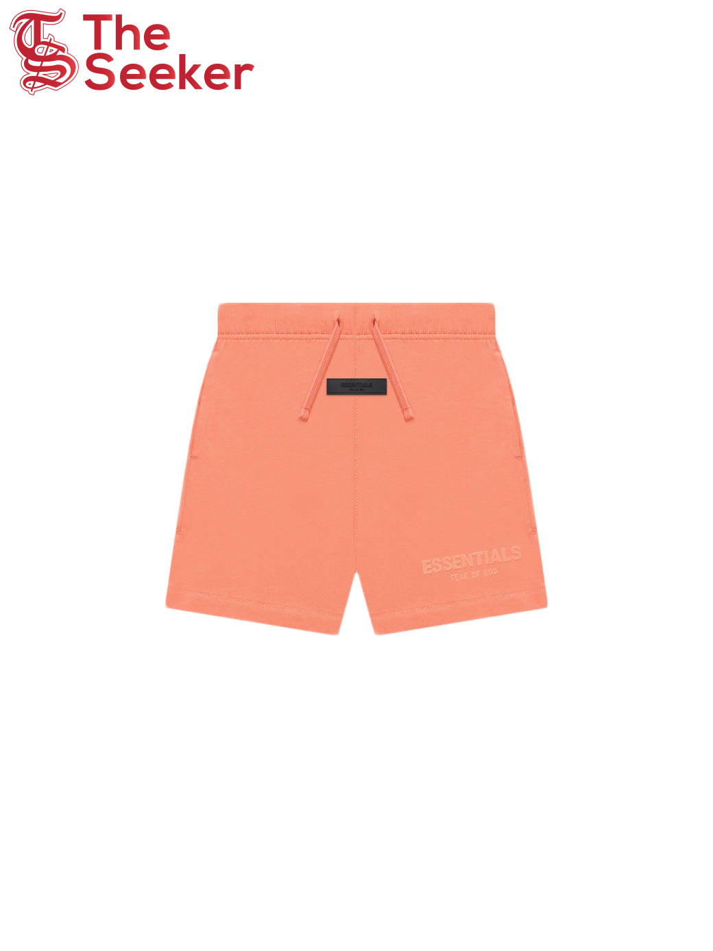 Fear of God Essentials Kids Jersey Shorts Coral