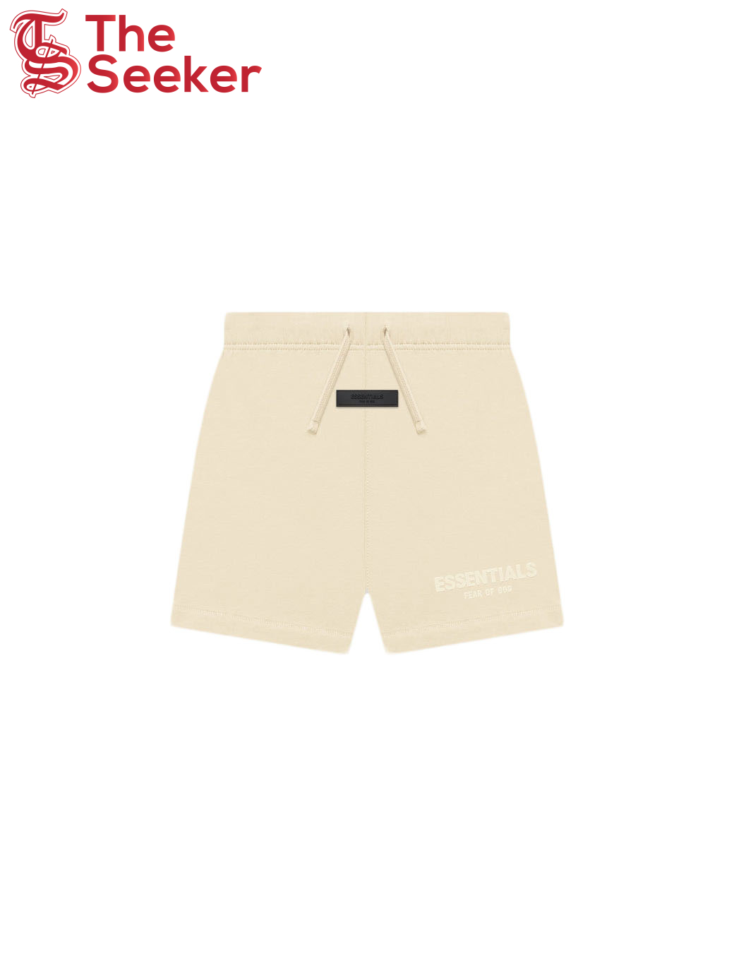 Fear of God Essentials Kids Jersey Shorts Egg Shell