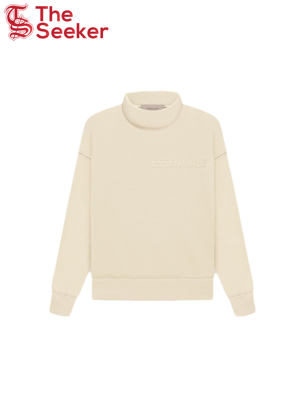 Fear of God Essentials Kids L/S Mockneck Egg Shell