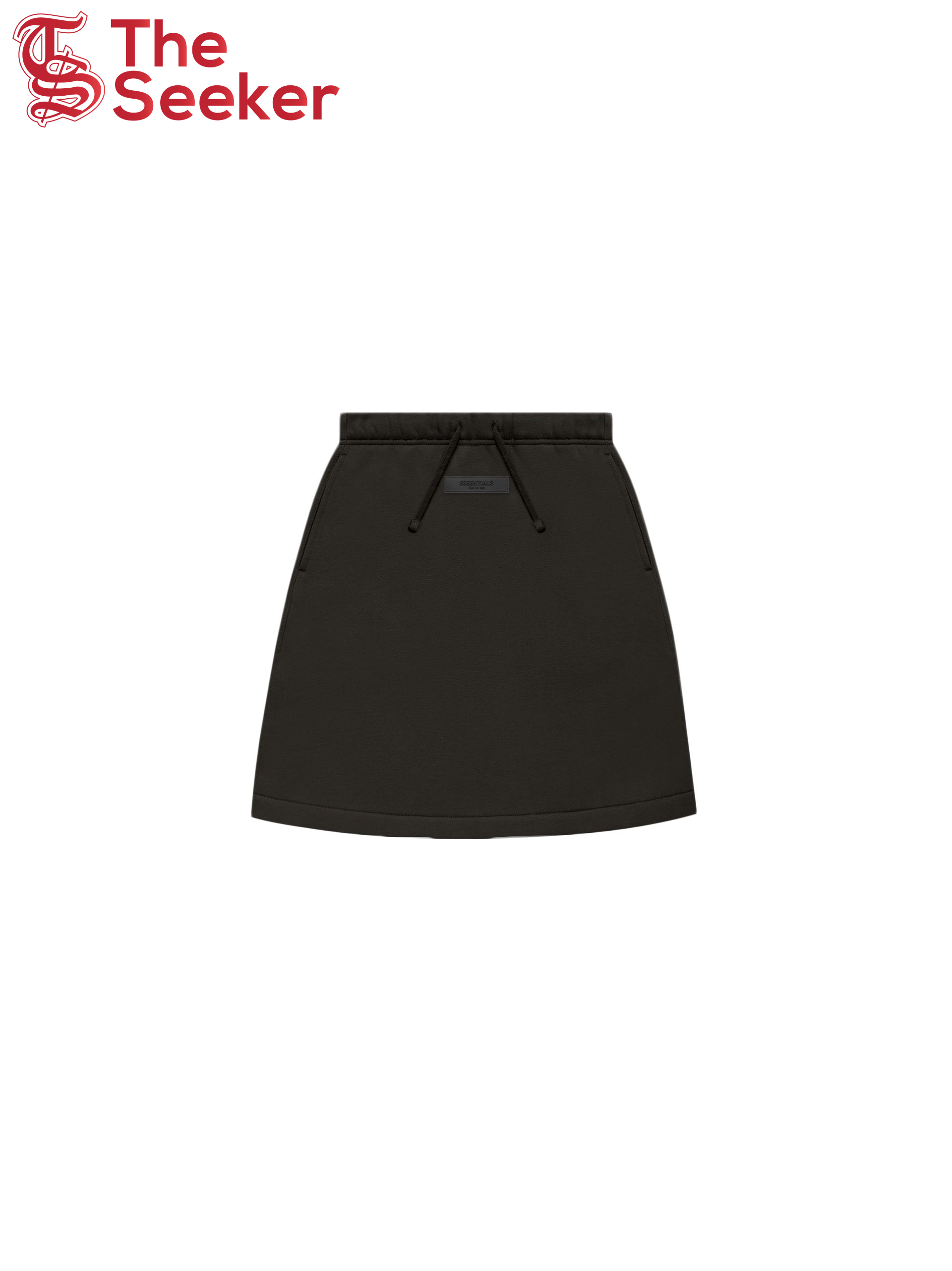 Fear of God Essentials Kid's Mid Length Skirt Off Black