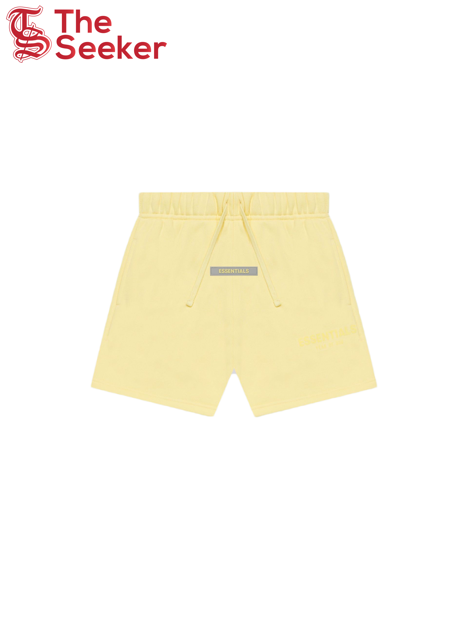 Fear of God Essentials Kids Shorts Yellow/Lemonade