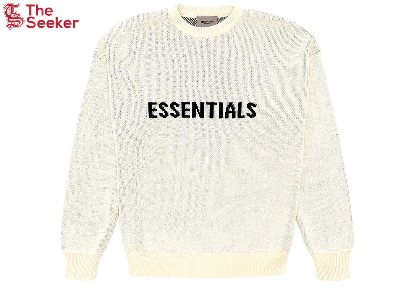 Fear of God Essentials Knit Sweater Buttercream