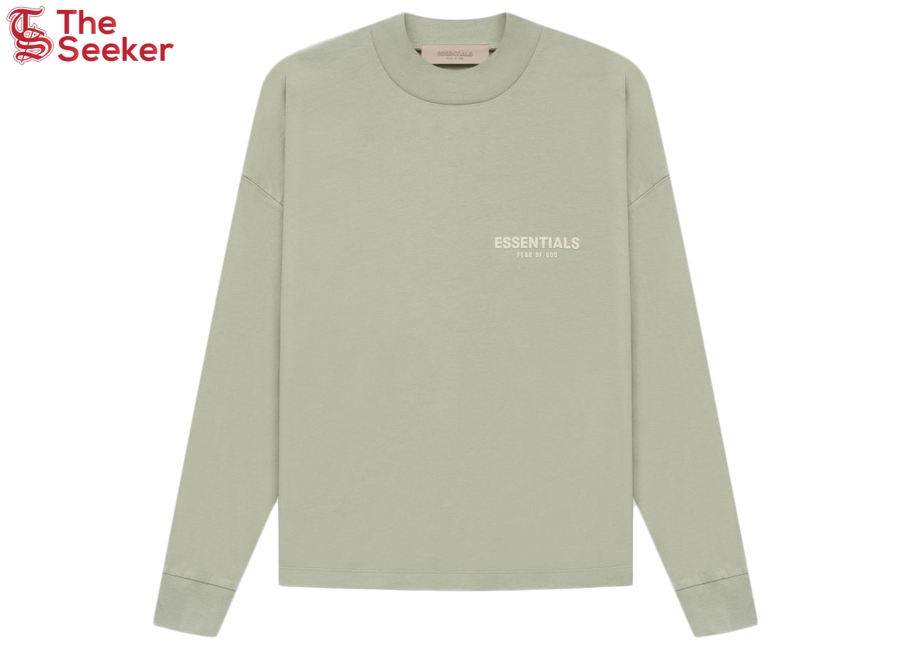 Fear of God Essentials L/S T-shirt Seafoam