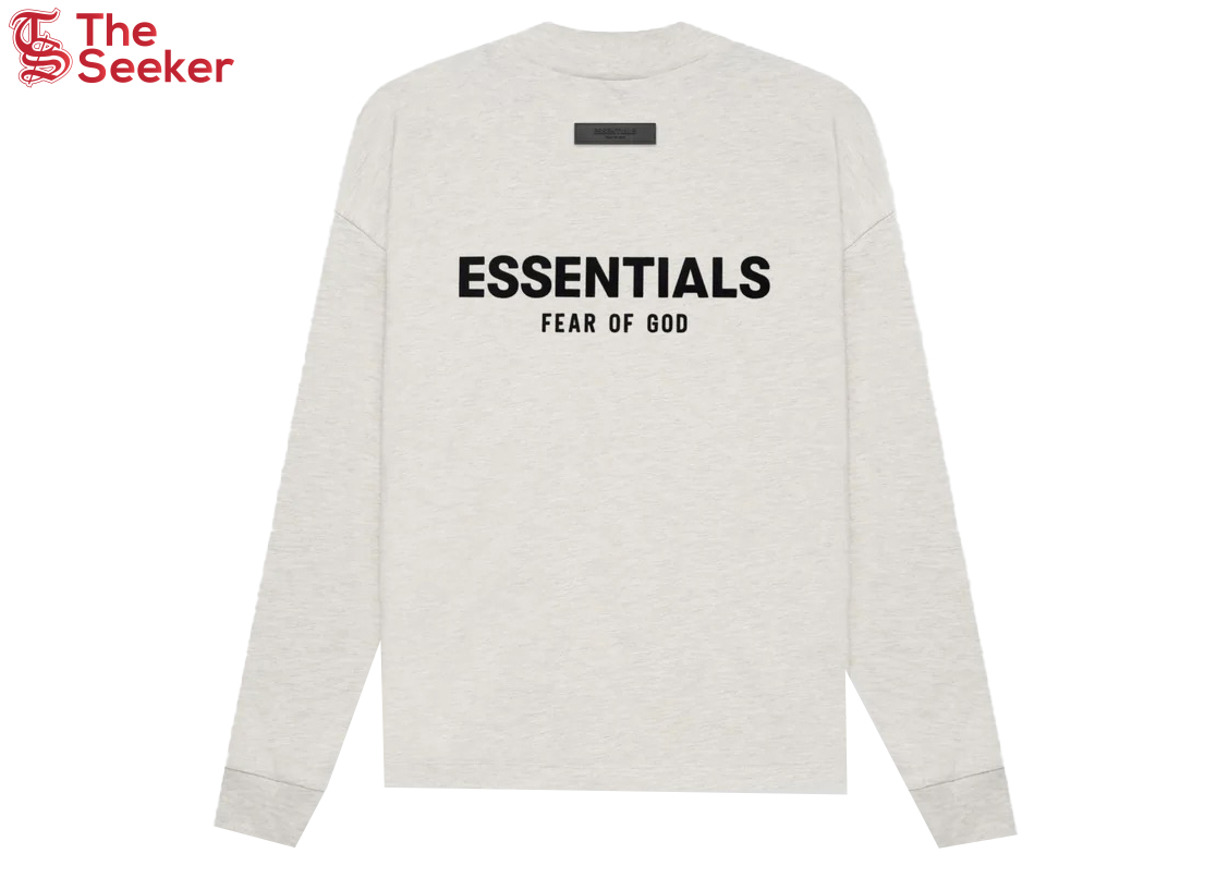 Fear of God Essentials LS Tee Light Oatmeal