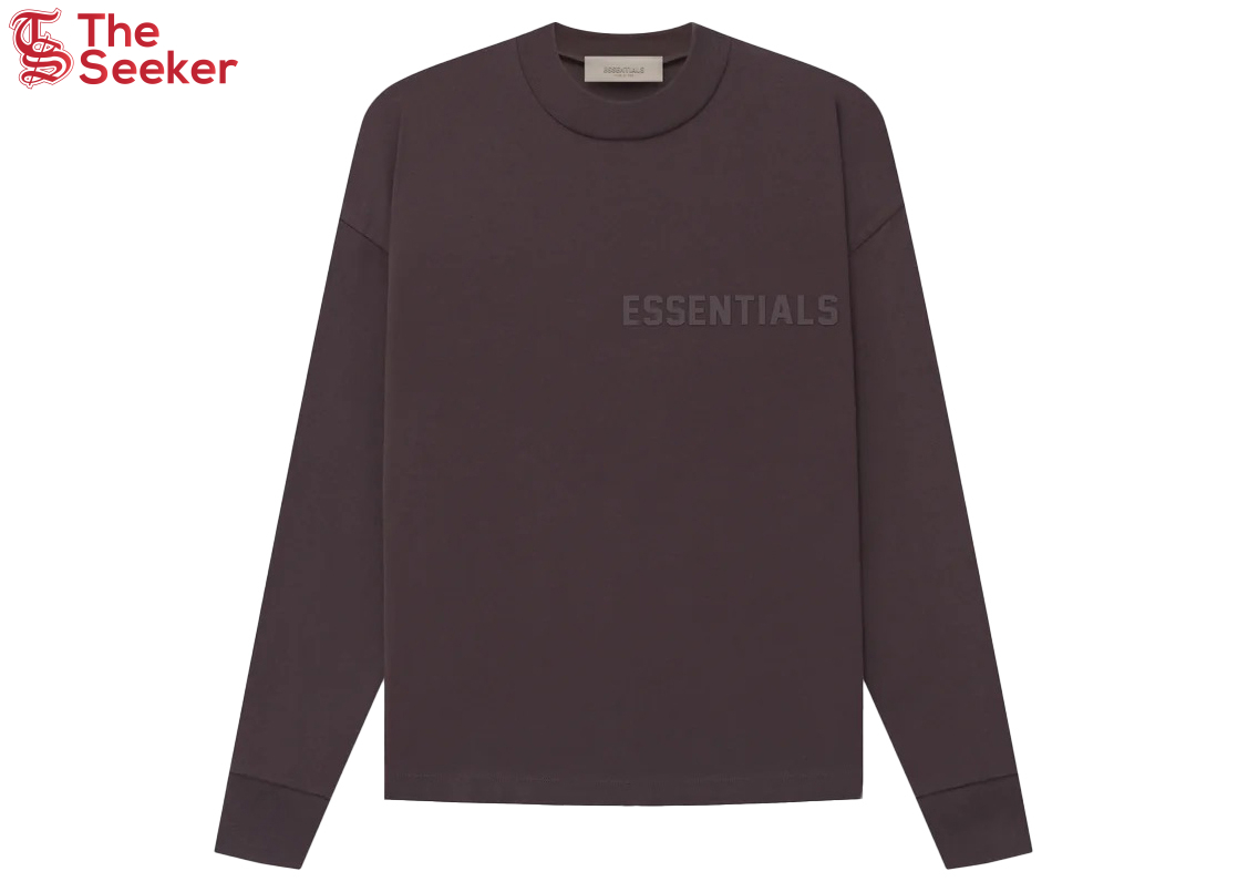 Fear of God Essentials LS Tee Plum