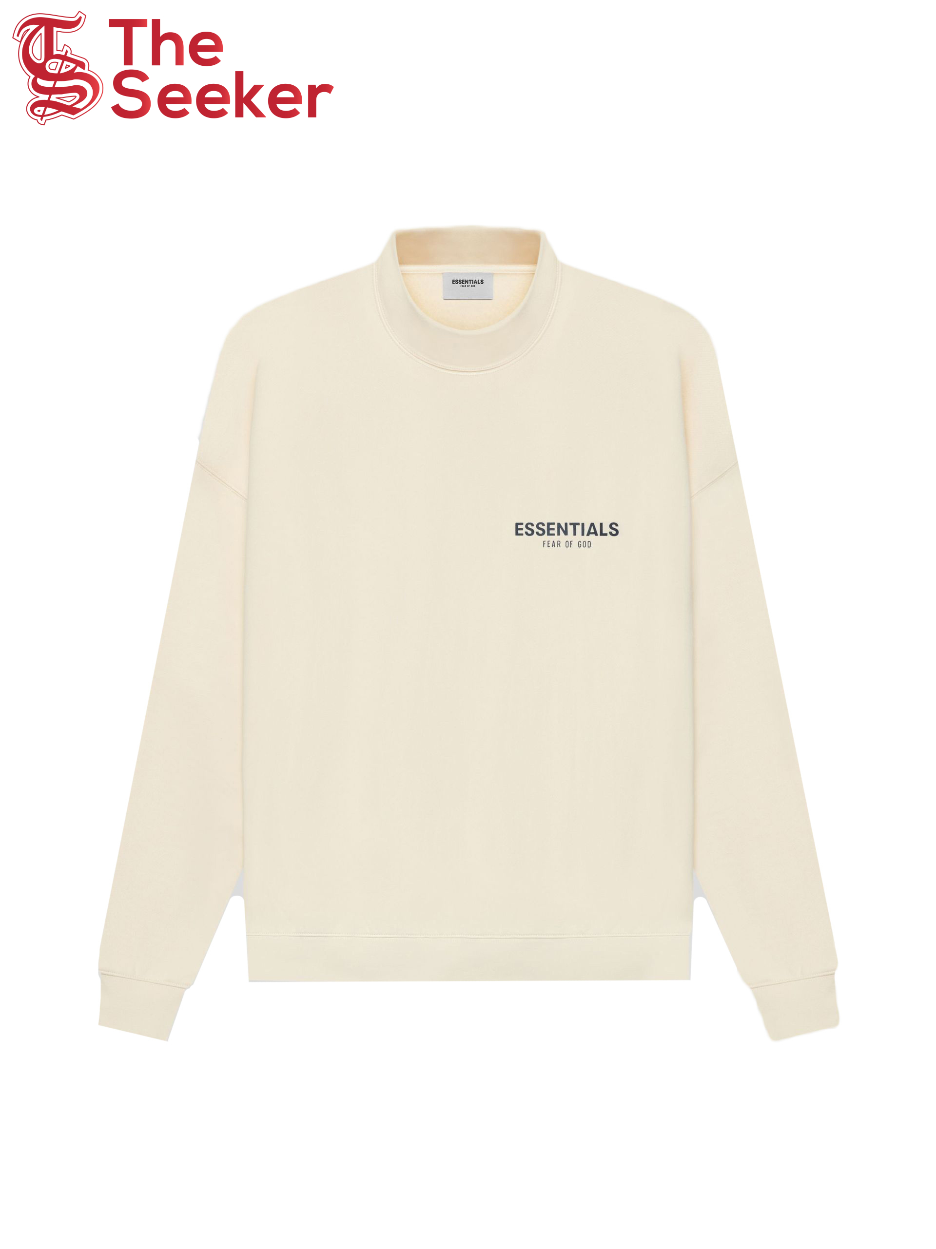 Fear of God Essentials Mock Neck Sweater Cream/Buttercream