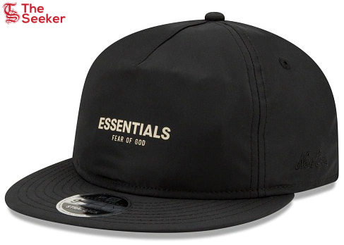 Fear of God Essentials New Era 9Fifty Retro Crown A-Frame Hat Black