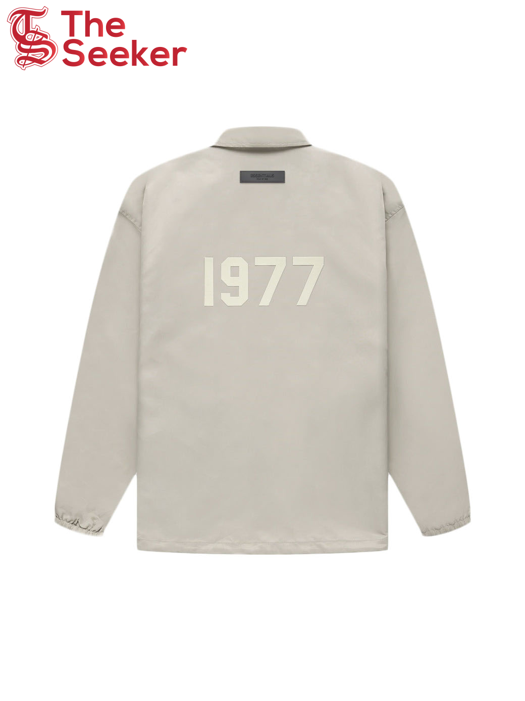 Fear of God Essentials Nylon Coaches Jacket Smoke