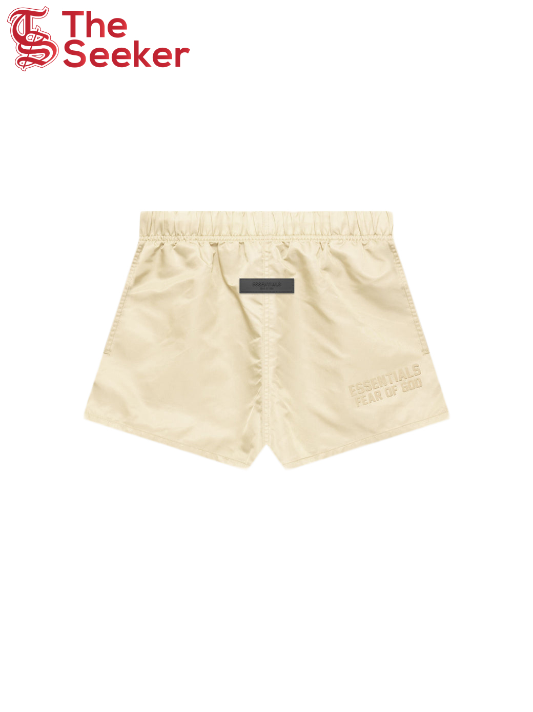 Fear of God Essentials Nylon Running Shorts Egg Shell