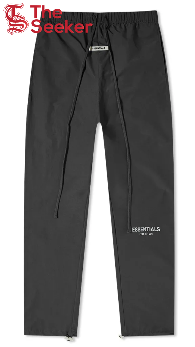 Fear of God Essentials Nylon Track Pants Black