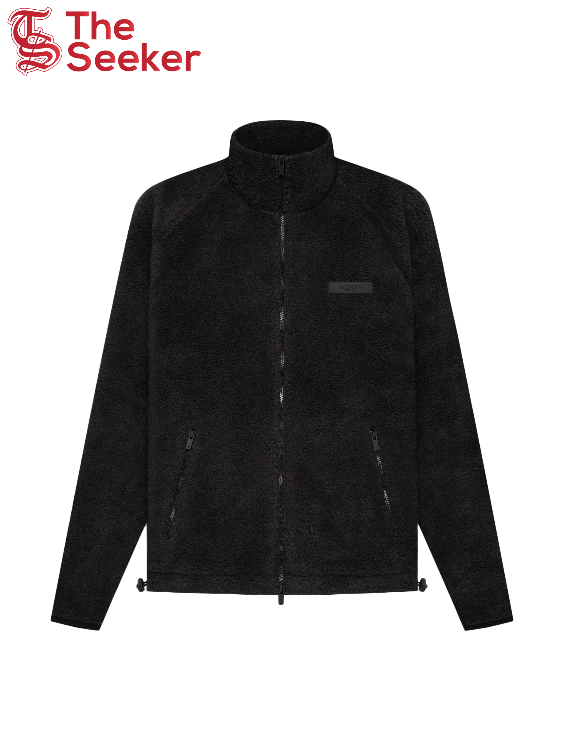 Fear of God Essentials Polar Fleece Full Zip Jacket Iron