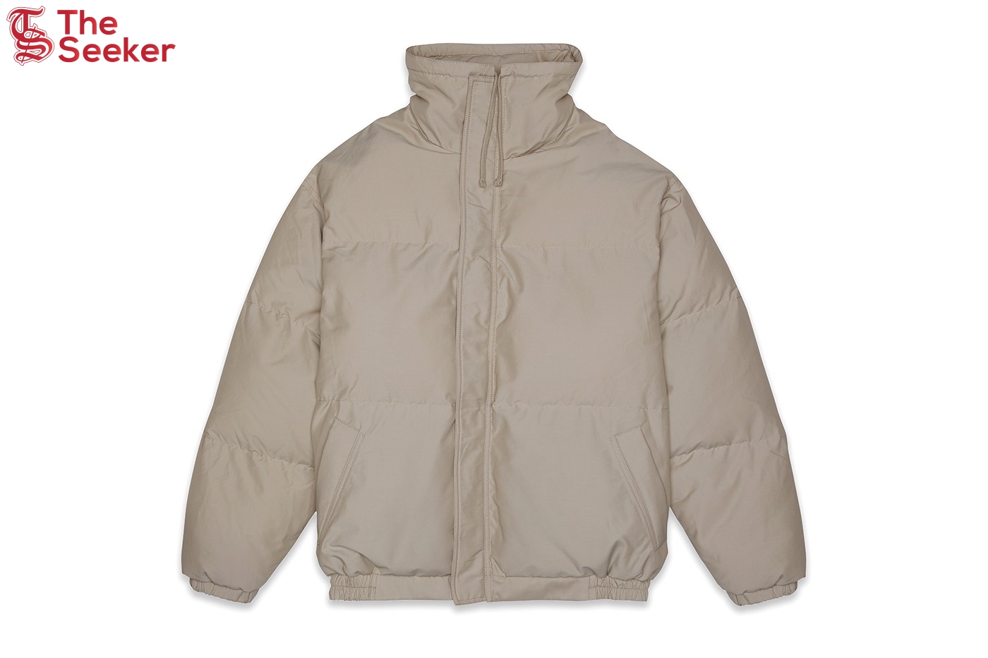 Fear of God Essentials Puffer Jacket Taupe