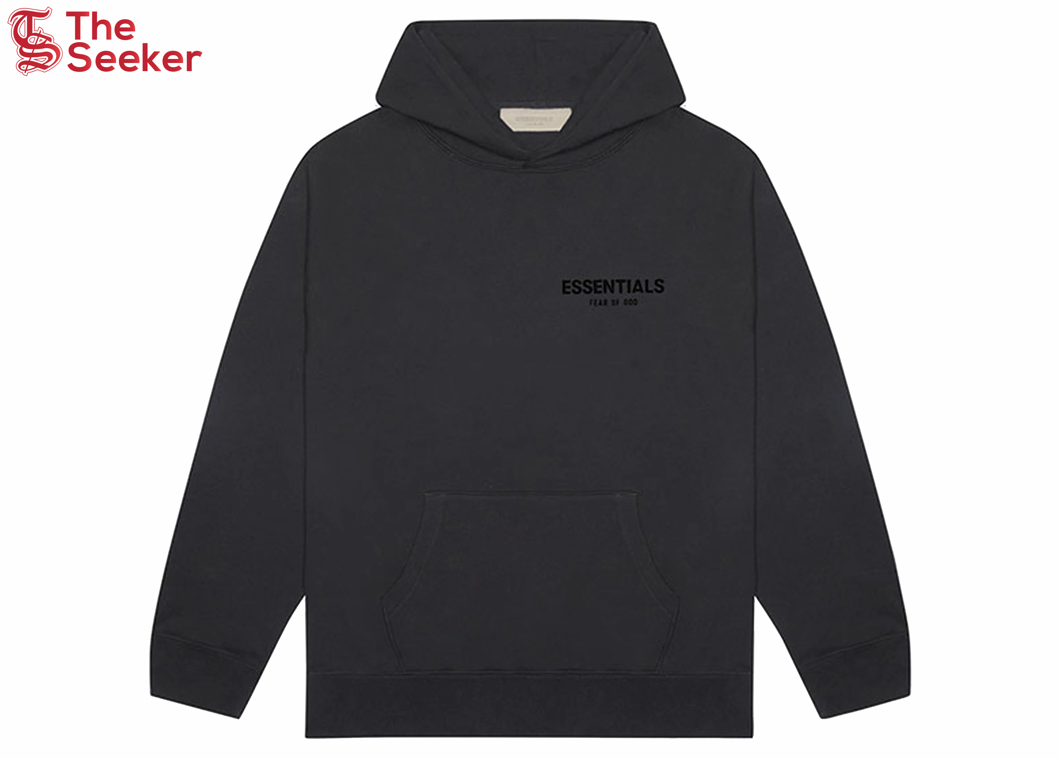 Fear of God Essentials Pullover Hoodie (FW22) Stretch Limo/Black