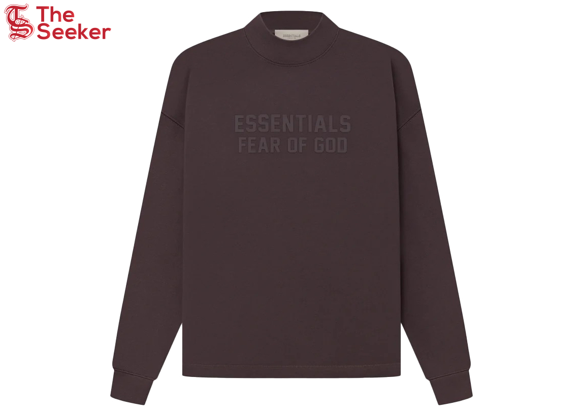 Fear of God Essentials Relaxed Crewneck Plum