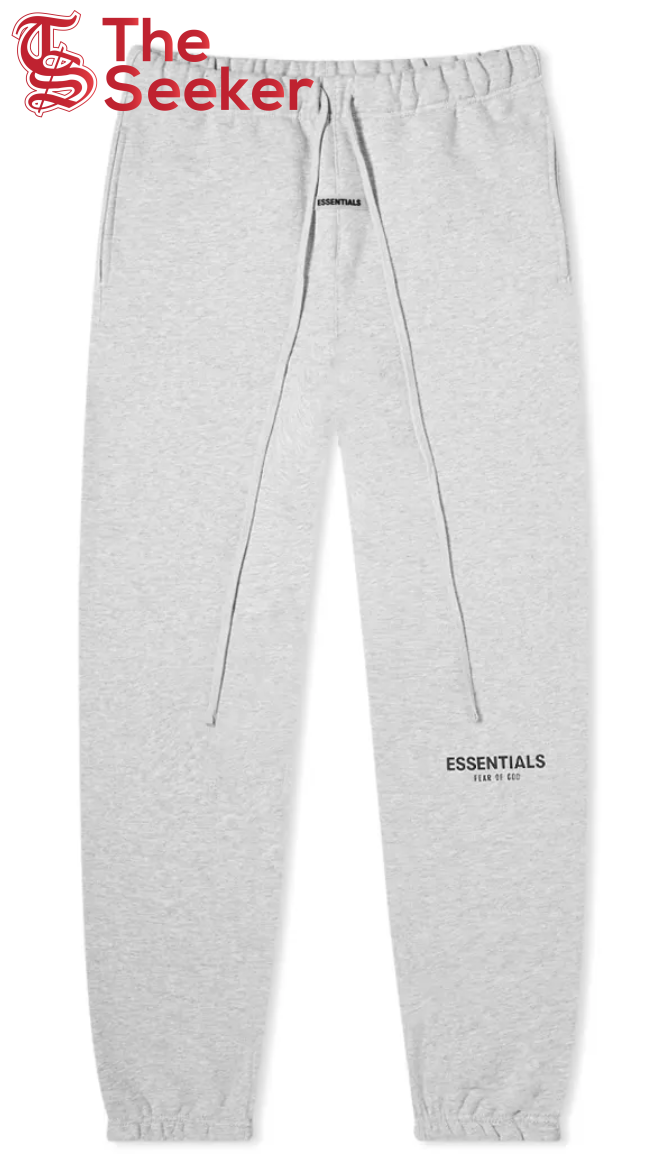 Fear of God Essentials Sweatpants Light Heather Grey/Black