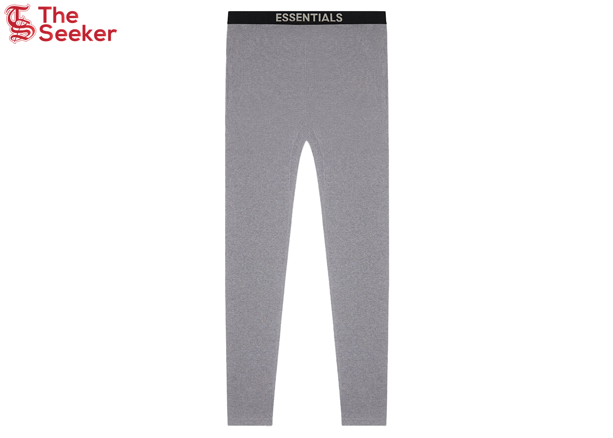 Fear of God Essentials Thermal Pants Heather Grey